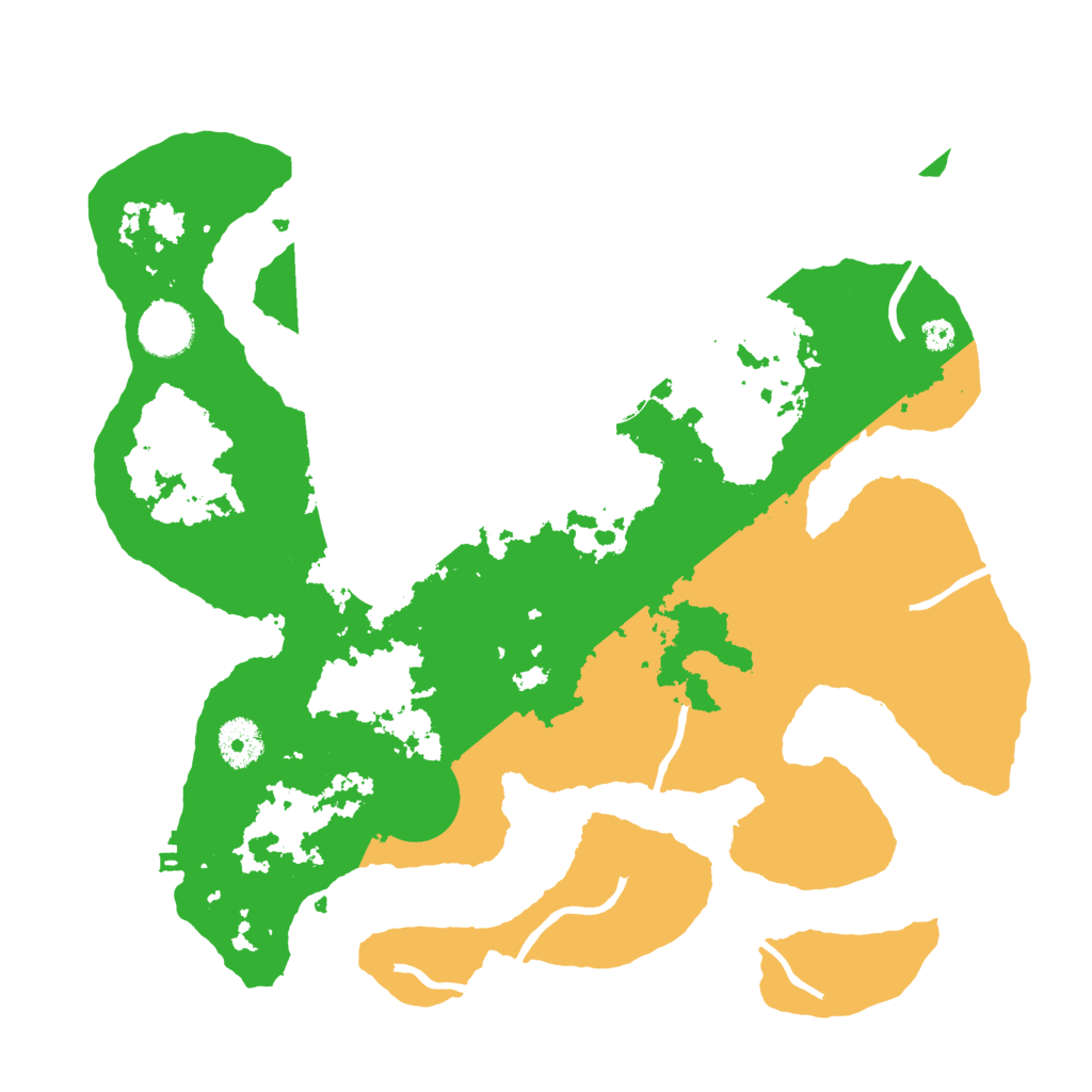 Biome Rust Map: Procedural Map, Size: 3500, Seed: 1220723046