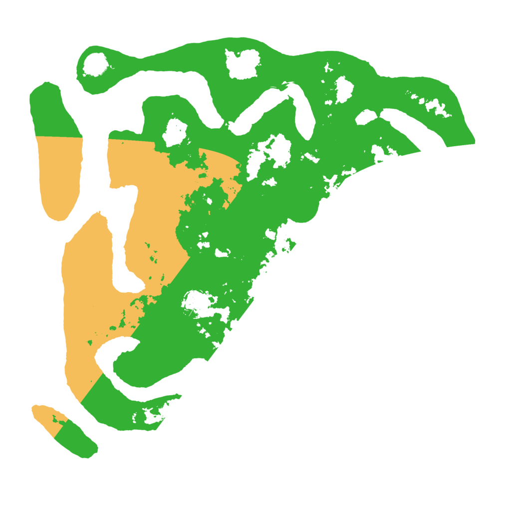 Biome Rust Map: Barren, Size: 4000, Seed: 221323628