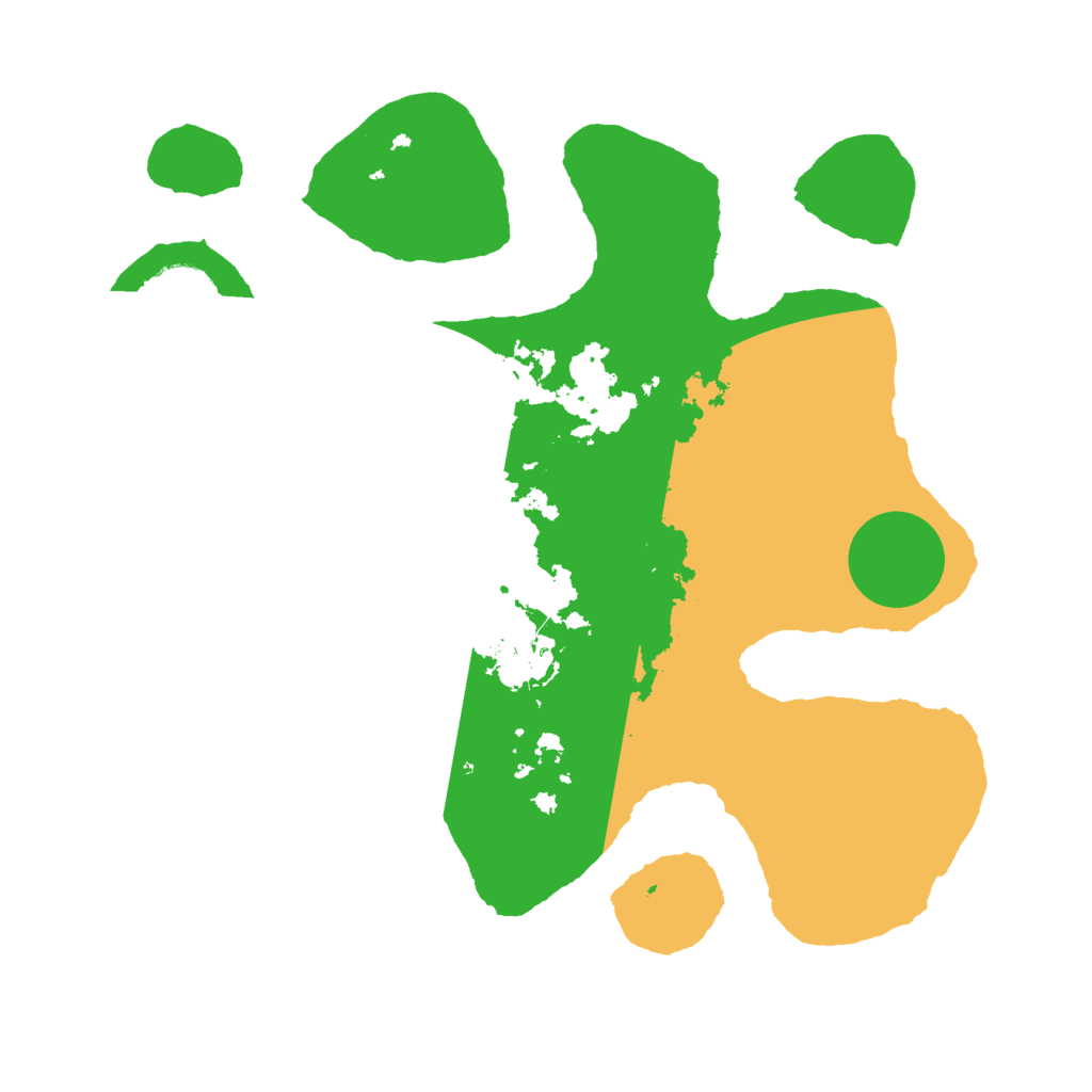 Biome Rust Map: Barren, Size: 3000, Seed: 1808582237