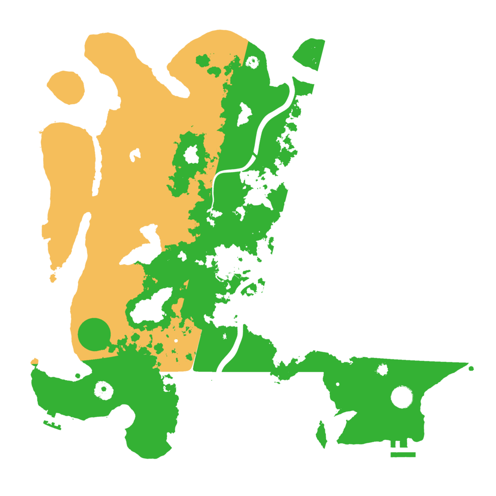 Biome Rust Map: Procedural Map, Size: 4000, Seed: 2217979