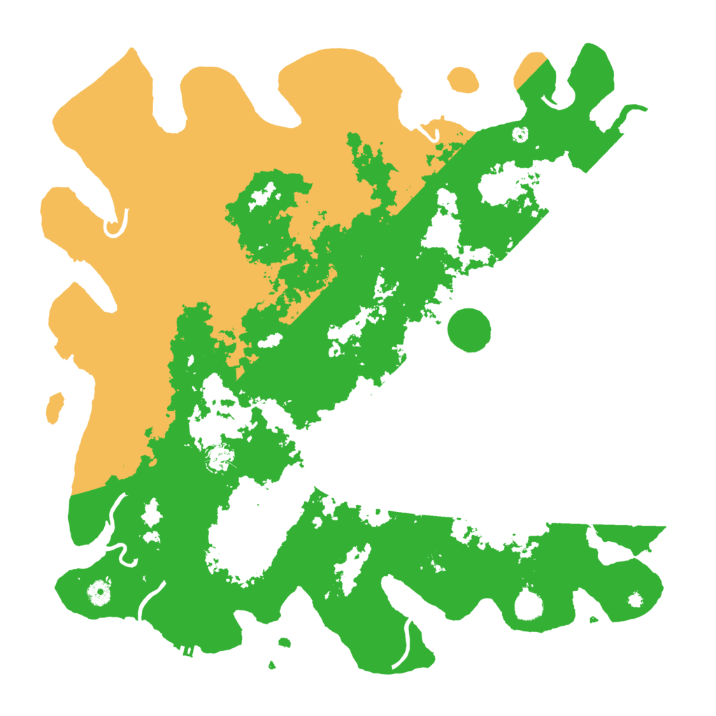 Biome Rust Map: Procedural Map, Size: 4500, Seed: 1900891