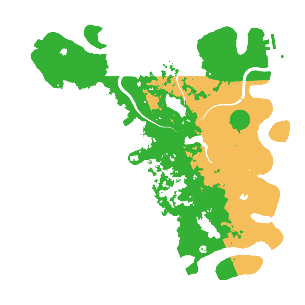 Biome Rust Map: Procedural Map, Size: 4000, Seed: 334