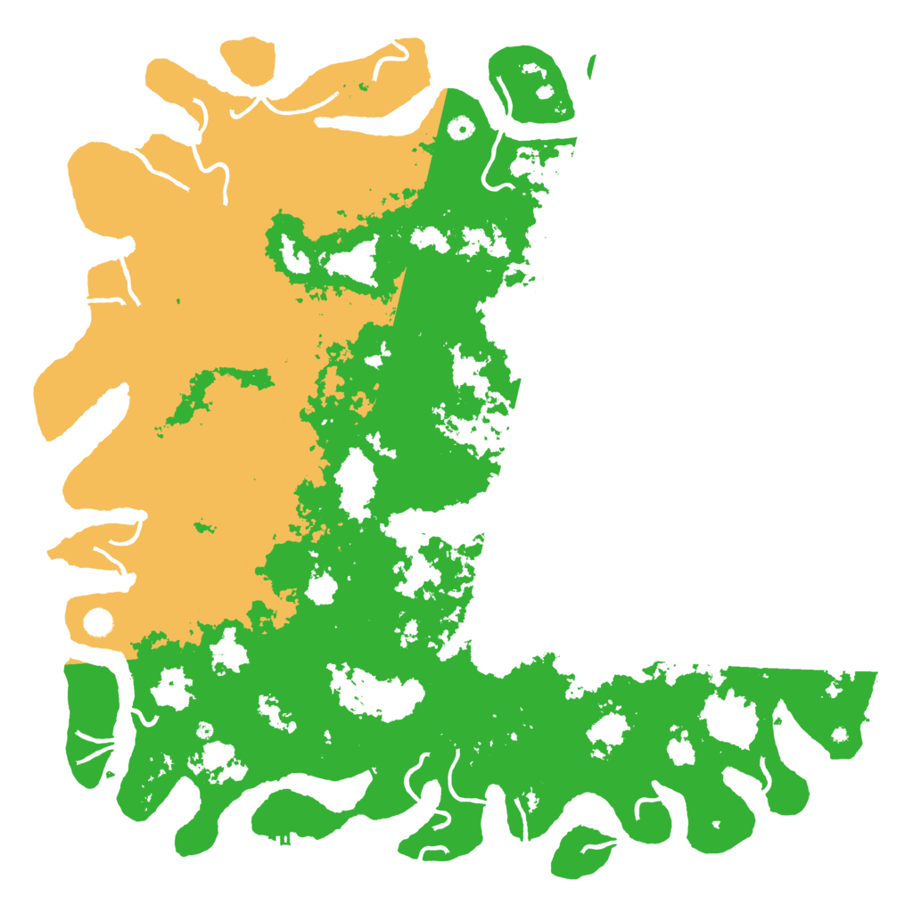 Biome Rust Map: Procedural Map, Size: 5500, Seed: 75395632