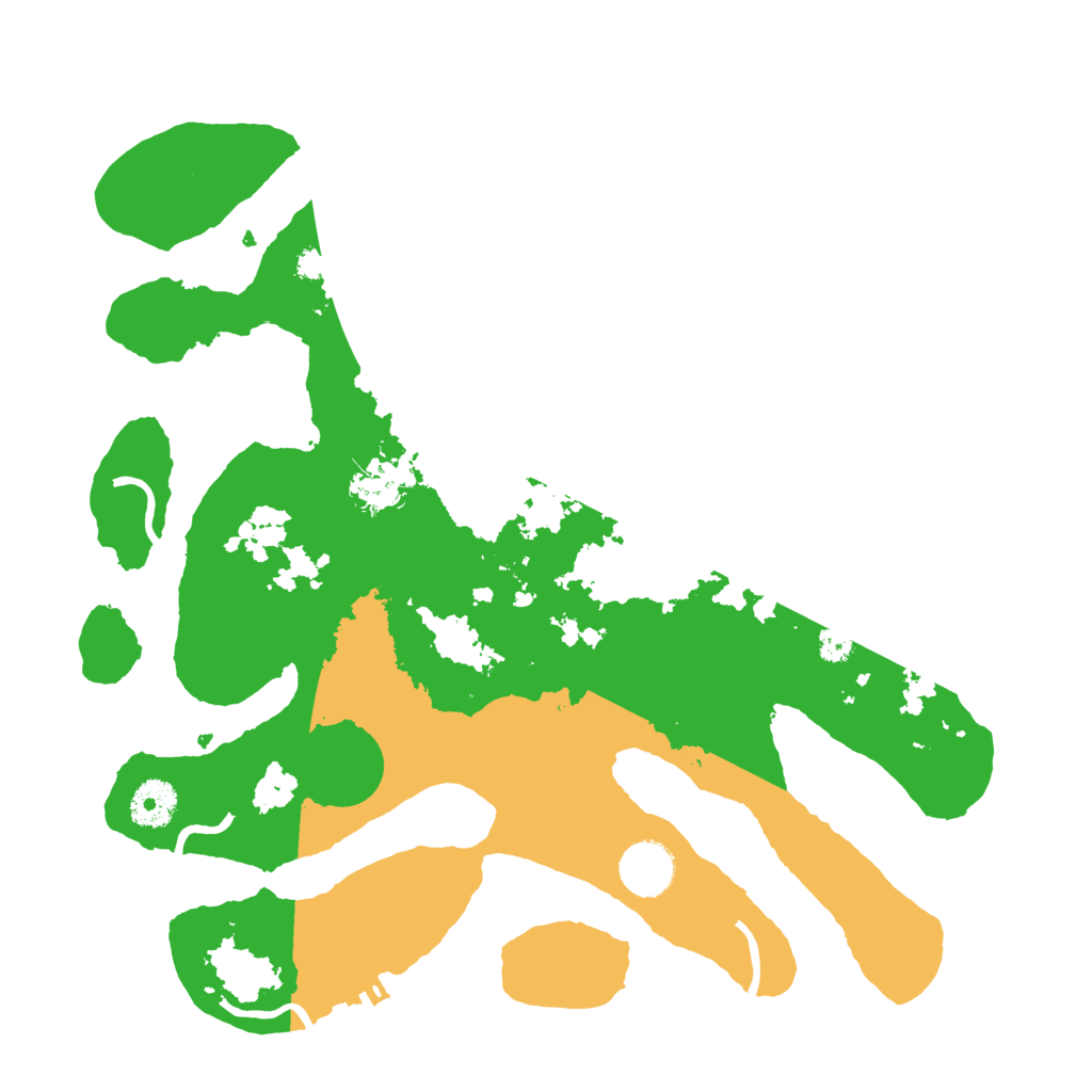 Biome Rust Map: Procedural Map, Size: 3500, Seed: 1371268031