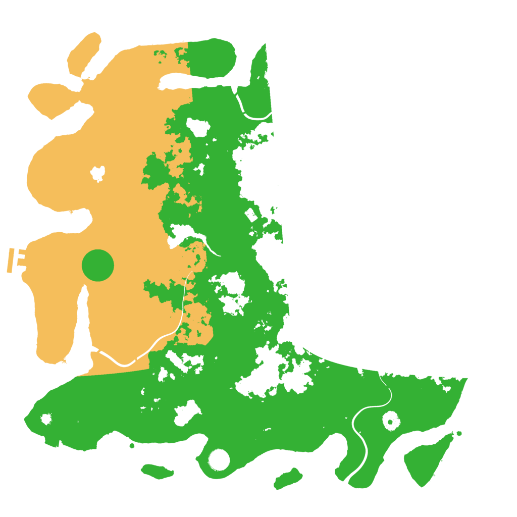 Biome Rust Map: Procedural Map, Size: 4250, Seed: 411040410