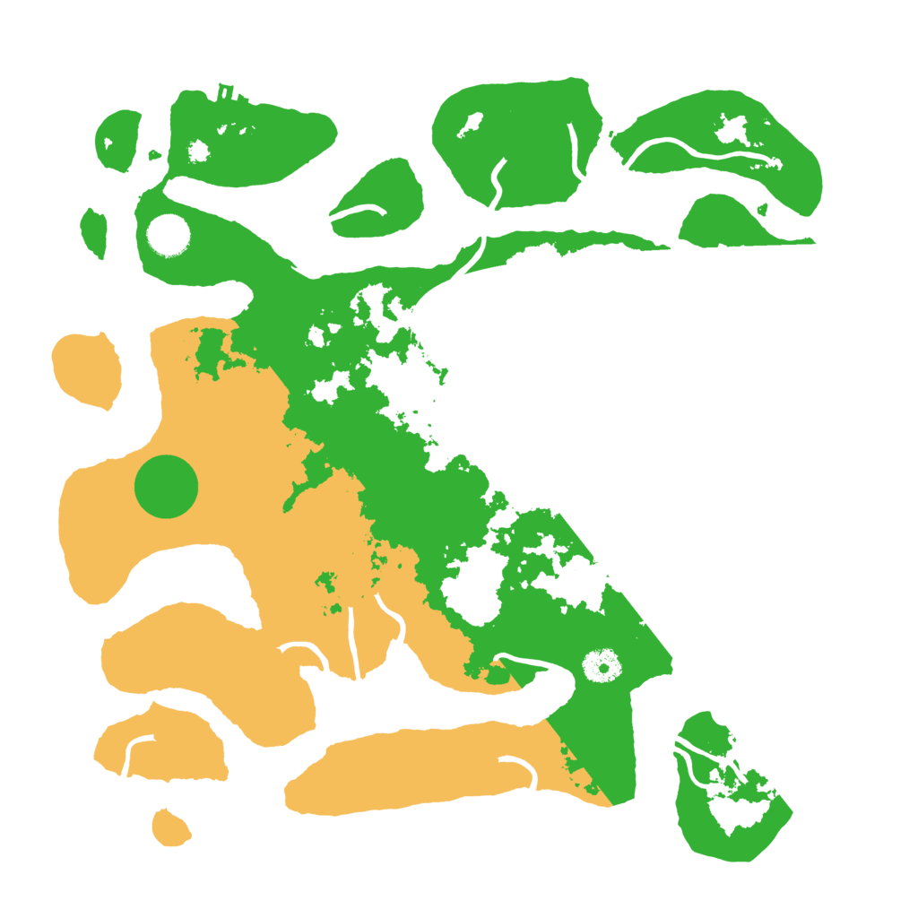 Biome Rust Map: Procedural Map, Size: 3800, Seed: 68948757