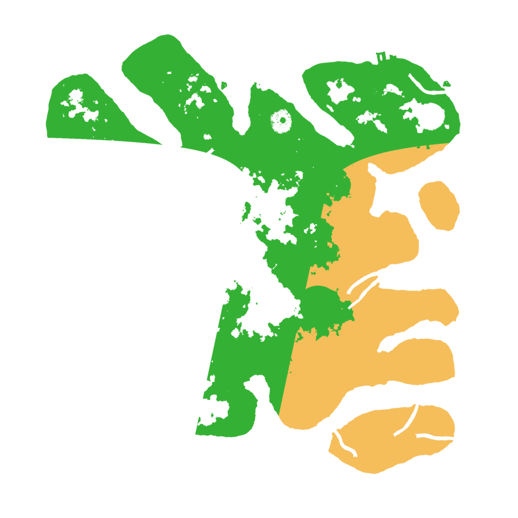 Biome Rust Map: Procedural Map, Size: 3500, Seed: 1349665712