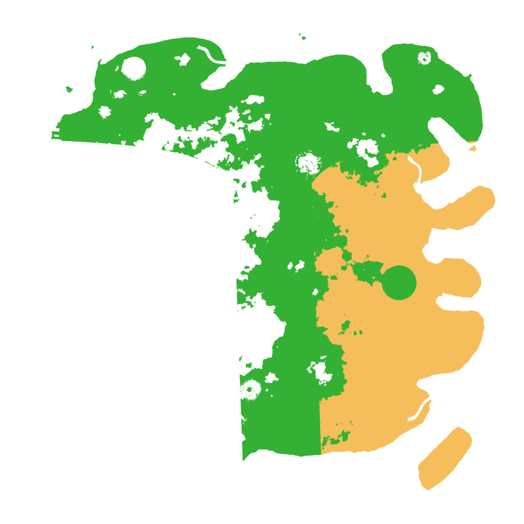 Biome Rust Map: Procedural Map, Size: 4000, Seed: 20220219