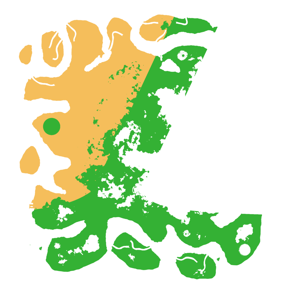 Biome Rust Map: Procedural Map, Size: 4500, Seed: 451279904