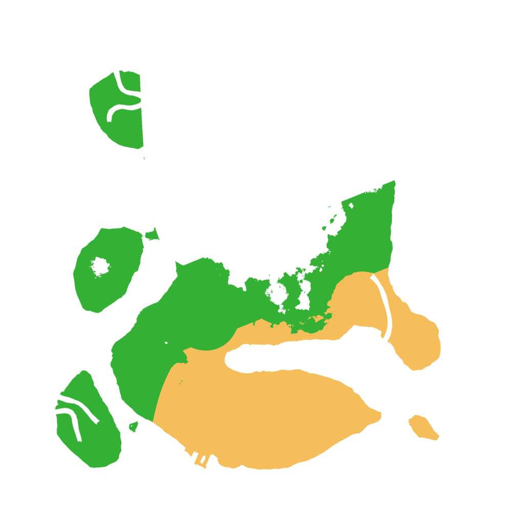 Biome Rust Map: Procedural Map, Size: 2625, Seed: 5