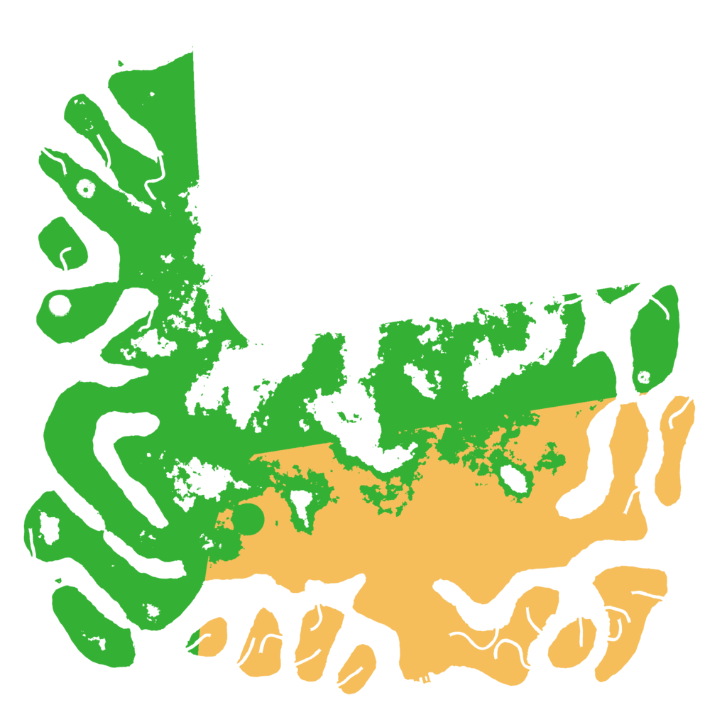 Biome Rust Map: Procedural Map, Size: 6000, Seed: 122874163