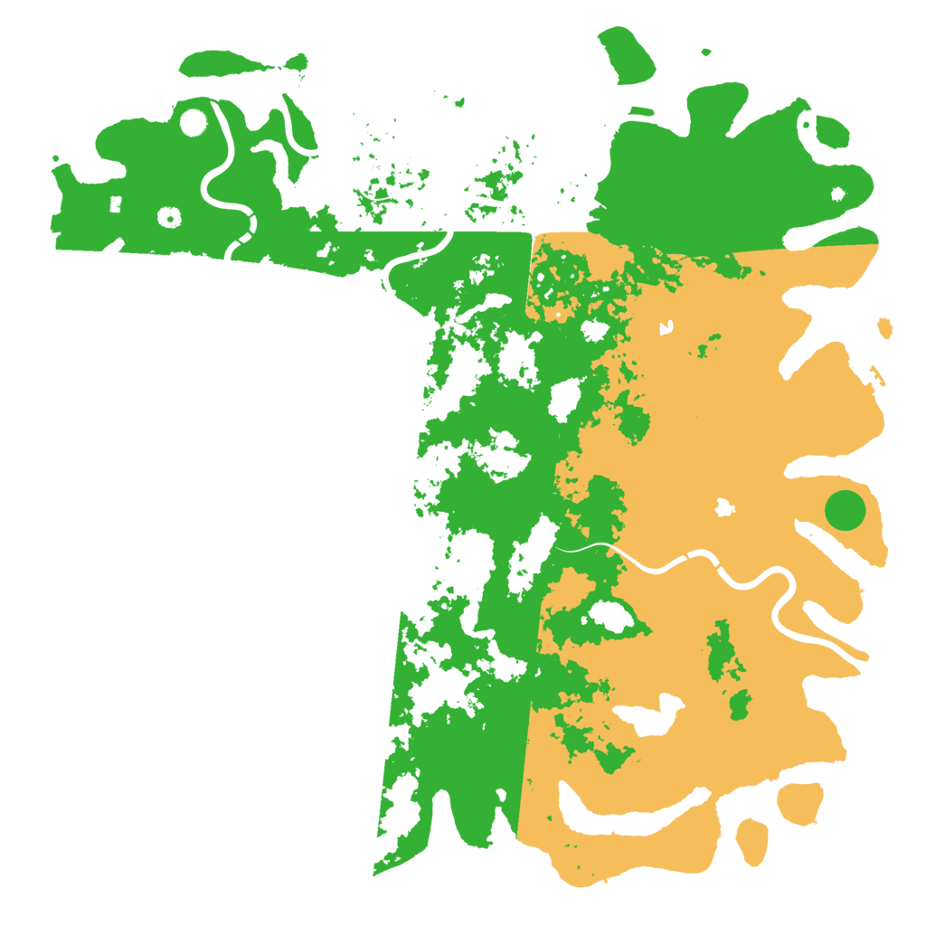 Biome Rust Map: Procedural Map, Size: 6000, Seed: 1273