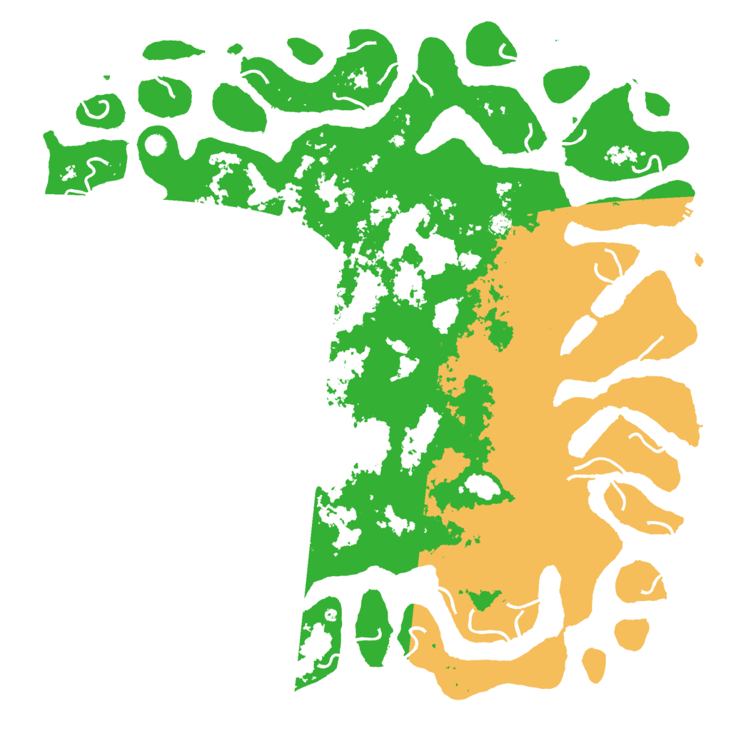 Biome Rust Map: Procedural Map, Size: 6000, Seed: 1273