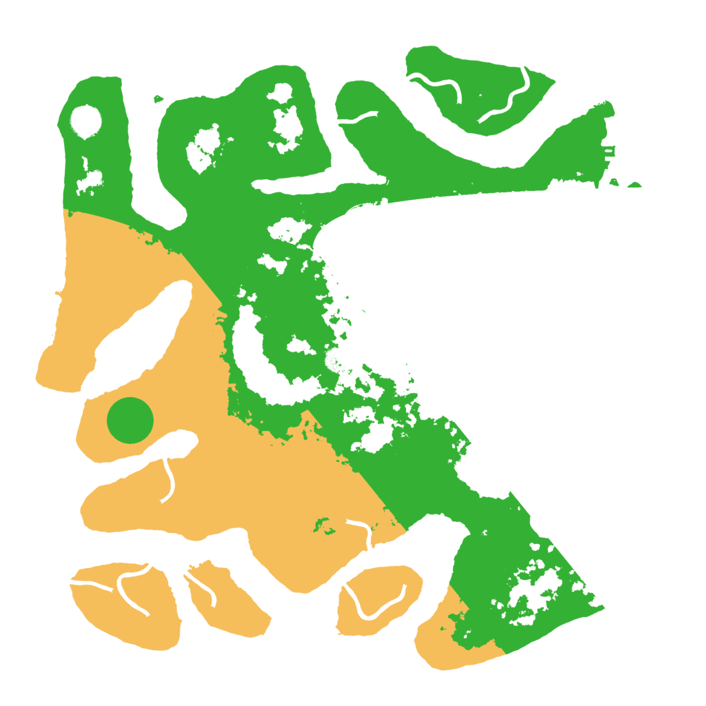 Biome Rust Map: Procedural Map, Size: 4000, Seed: 65623