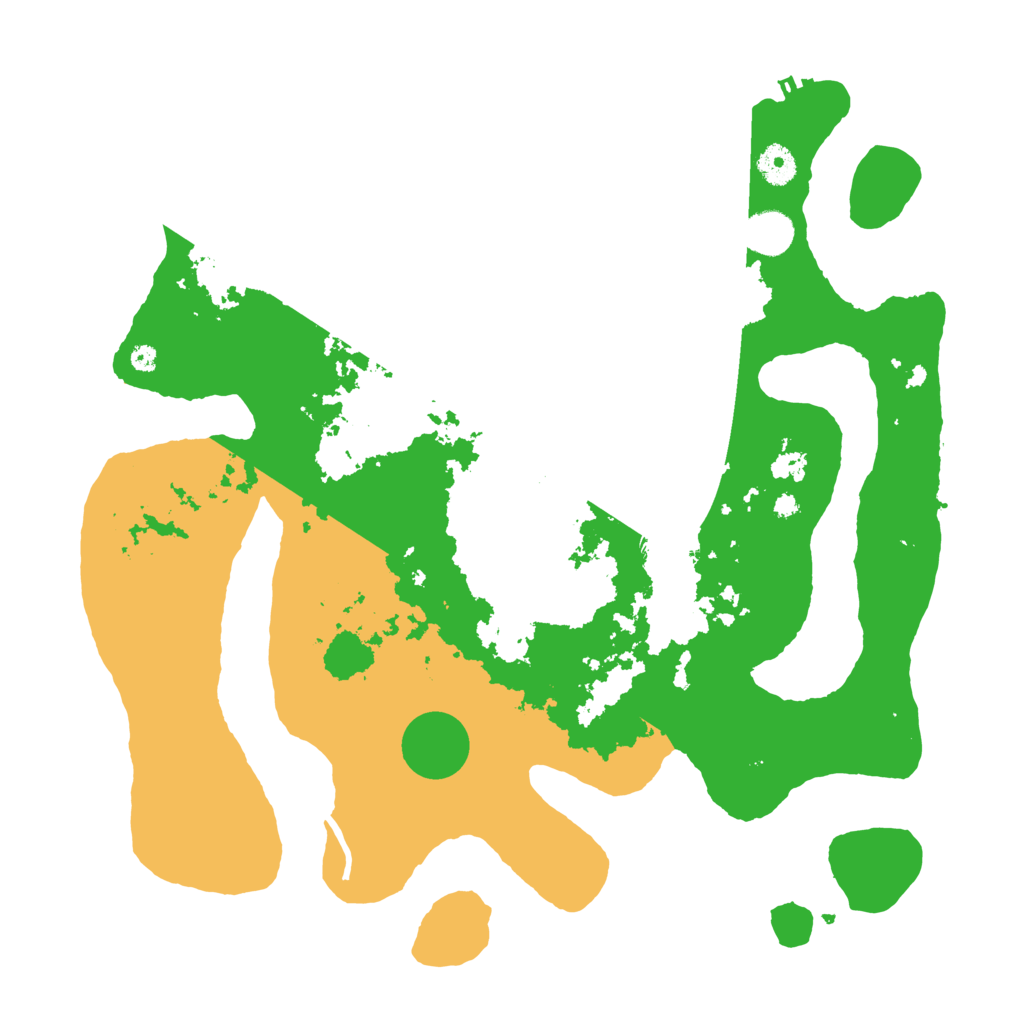 Biome Rust Map: Procedural Map, Size: 4000, Seed: 366473