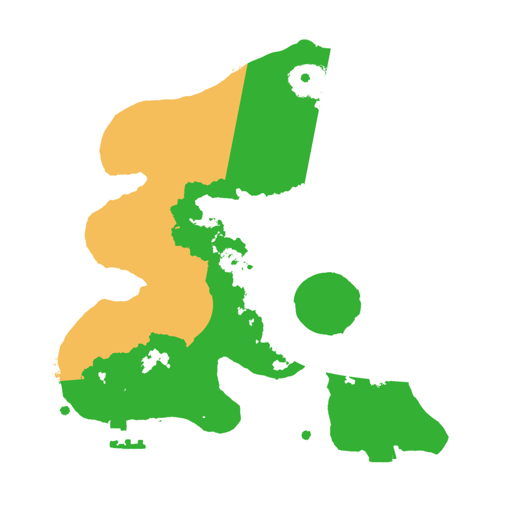 Biome Rust Map: Procedural Map, Size: 2250, Seed: 9000000