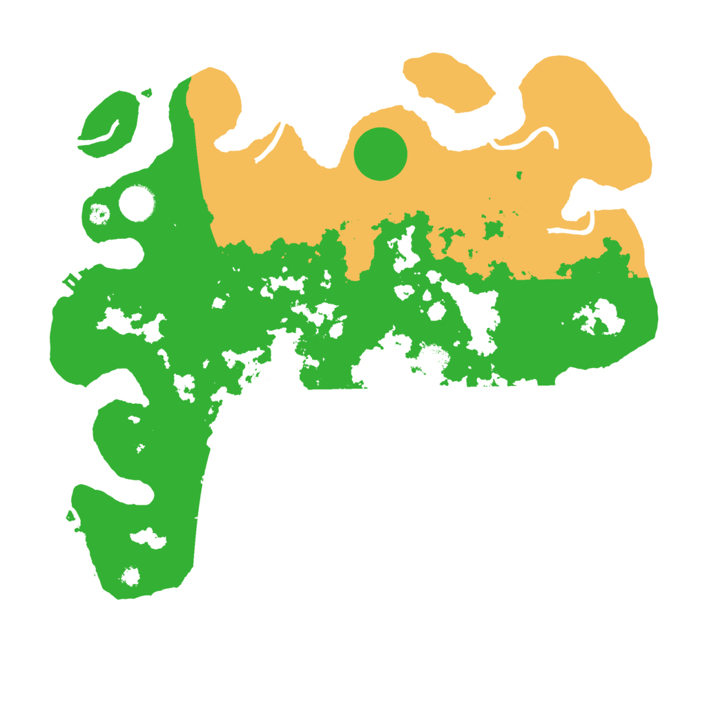 Biome Rust Map: Procedural Map, Size: 3500, Seed: 6197779