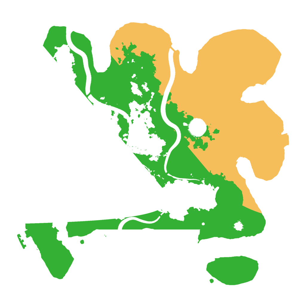 Biome Rust Map: Procedural Map, Size: 3000, Seed: 1963859911