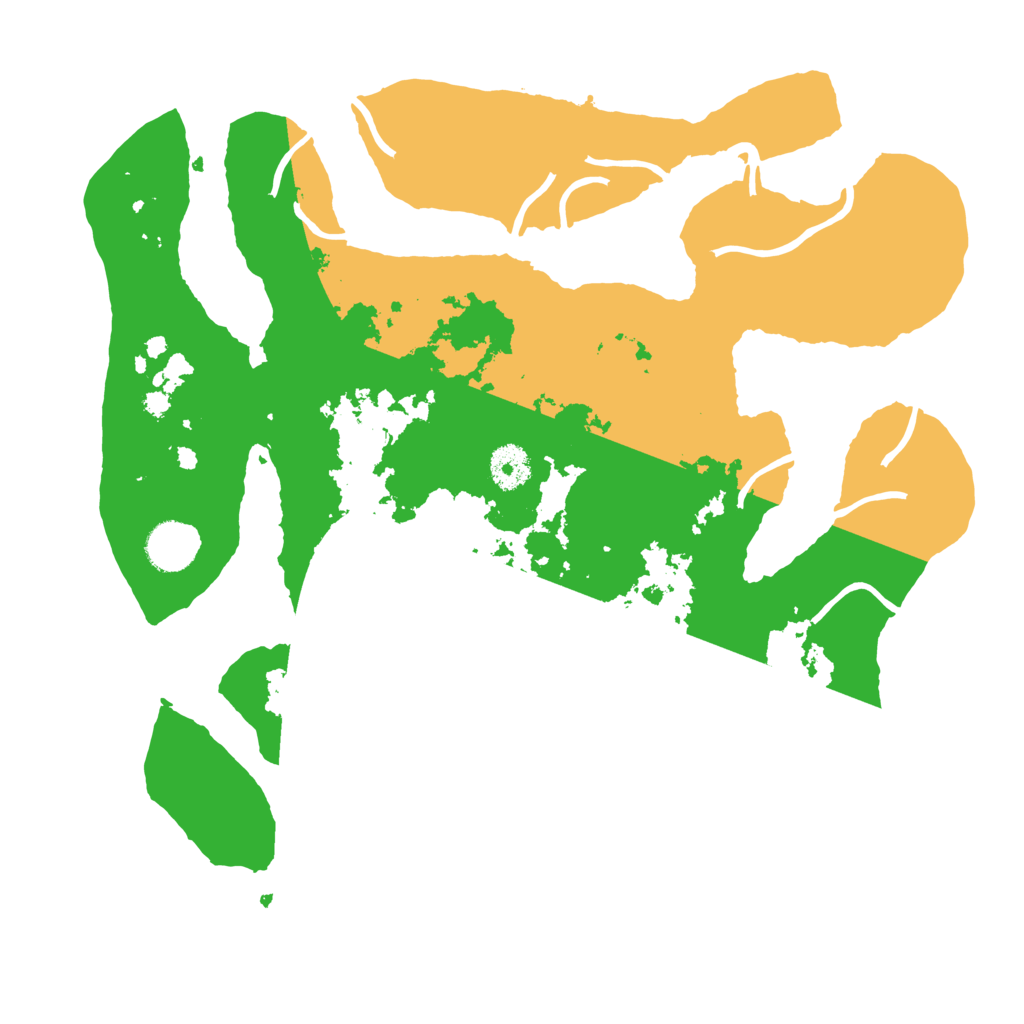 Biome Rust Map: Procedural Map, Size: 3600, Seed: 967752377