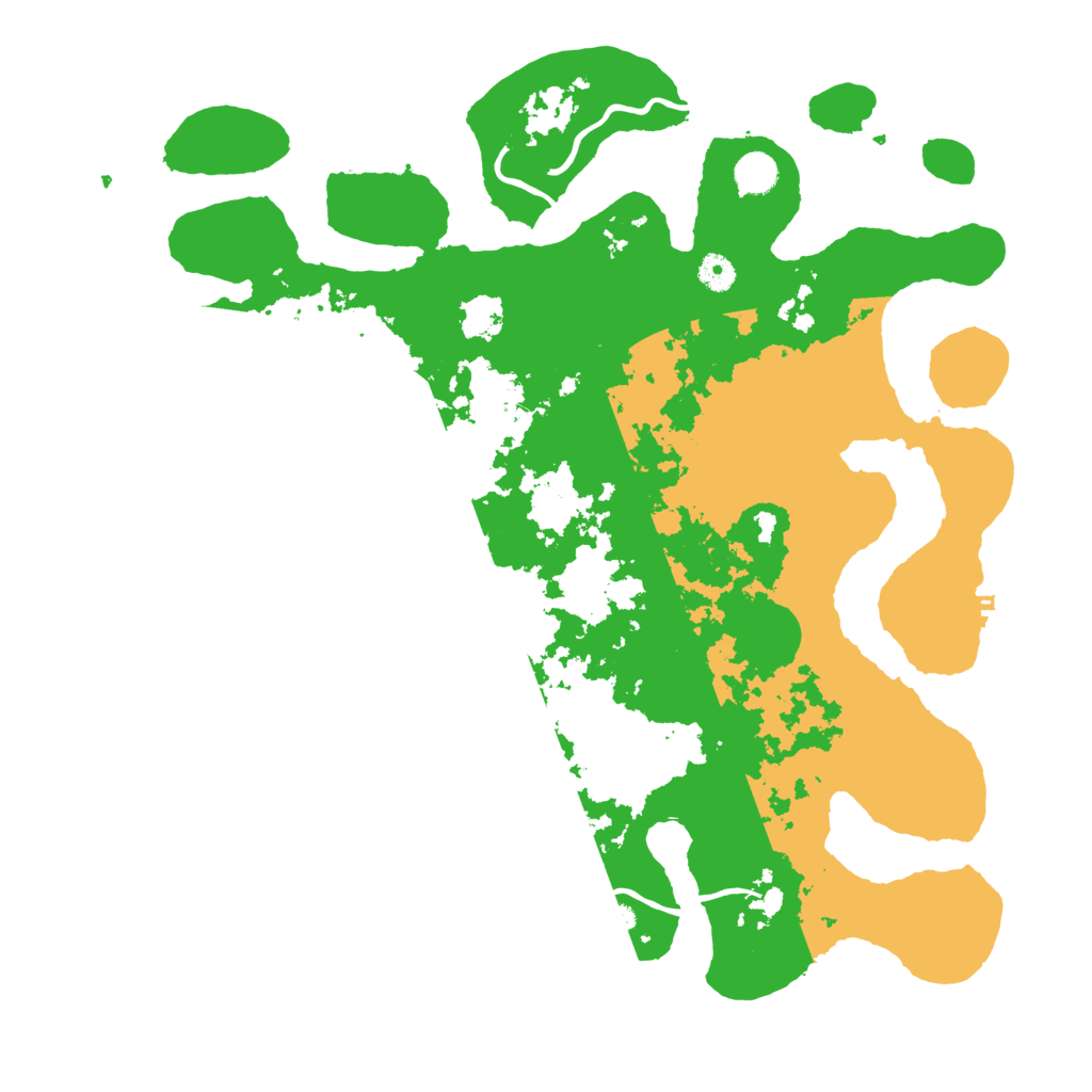 Biome Rust Map: Procedural Map, Size: 4500, Seed: 2079389403