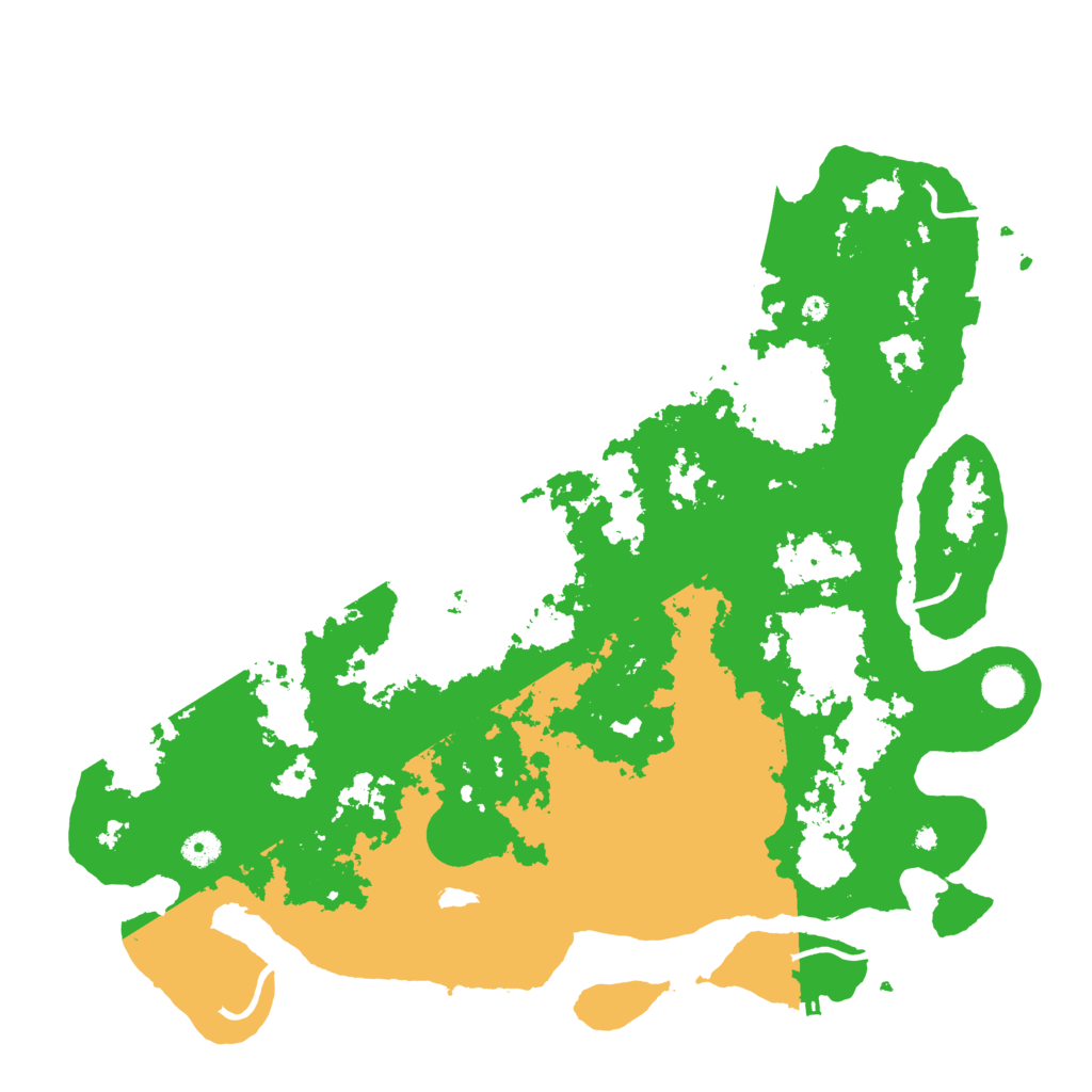 Biome Rust Map: Procedural Map, Size: 4500, Seed: 4320850