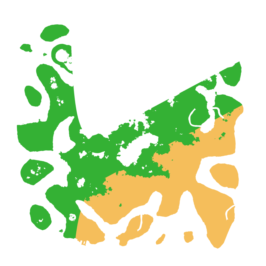 Biome Rust Map: Procedural Map, Size: 3800, Seed: 1268716426