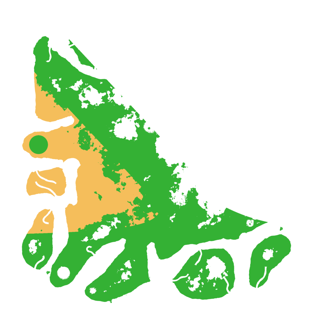 Biome Rust Map: Procedural Map, Size: 4500, Seed: 1465504042