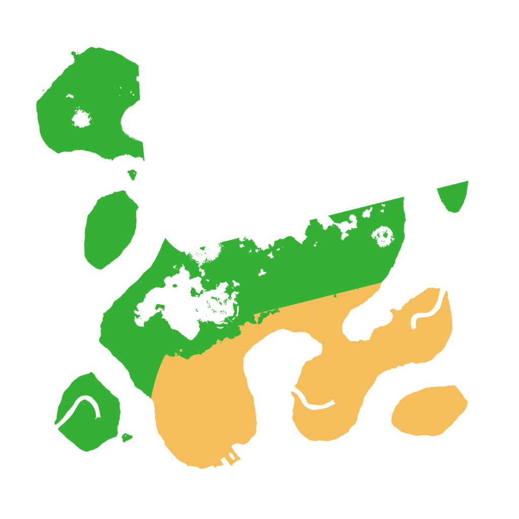 Biome Rust Map: Procedural Map, Size: 2625, Seed: 1