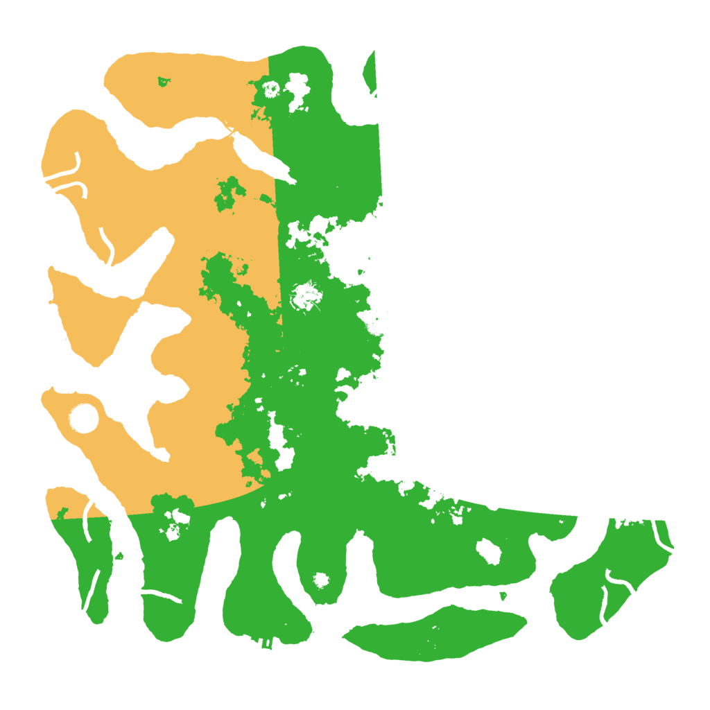 Biome Rust Map: Procedural Map, Size: 4250, Seed: 38519