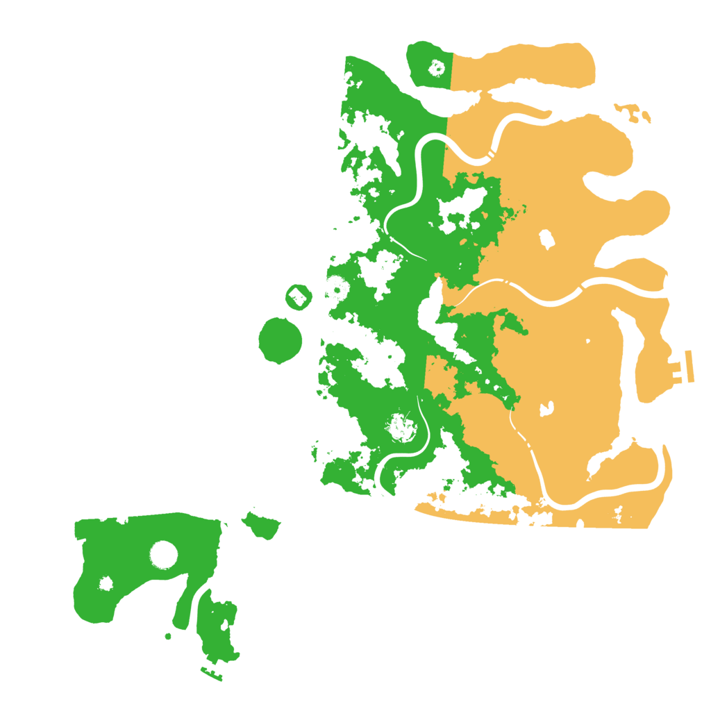 Biome Rust Map: Procedural Map, Size: 4500, Seed: 679282