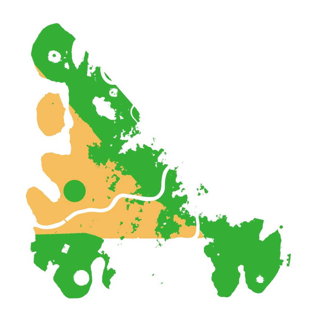 Biome Rust Map: Procedural Map, Size: 3800, Seed: 1066567821