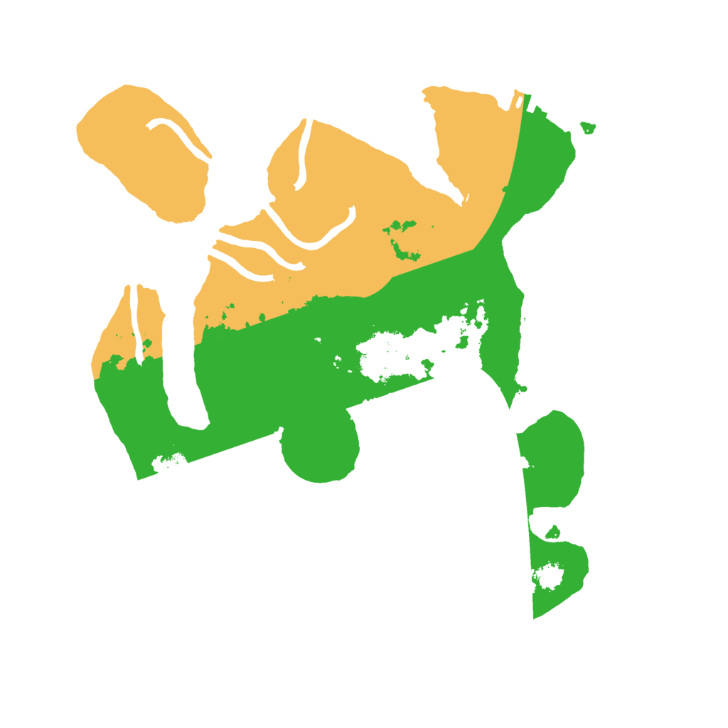 Biome Rust Map: Procedural Map, Size: 2500, Seed: 708863992