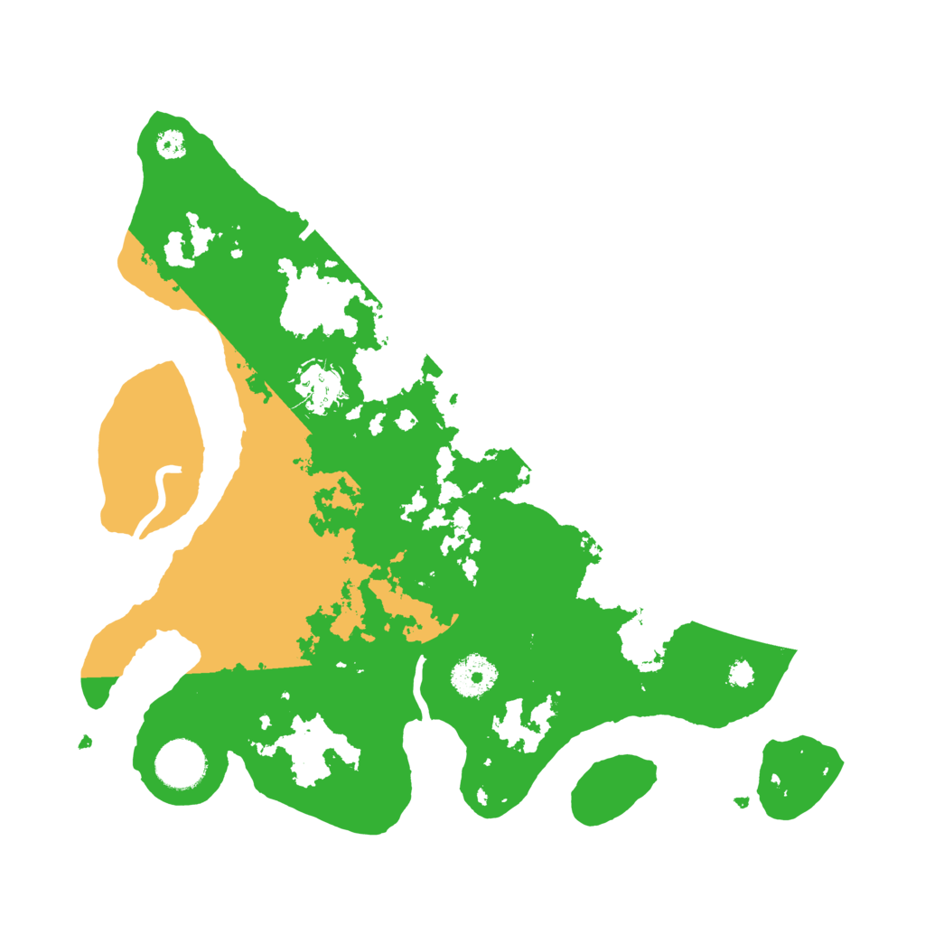 Biome Rust Map: Procedural Map, Size: 3250, Seed: 3456