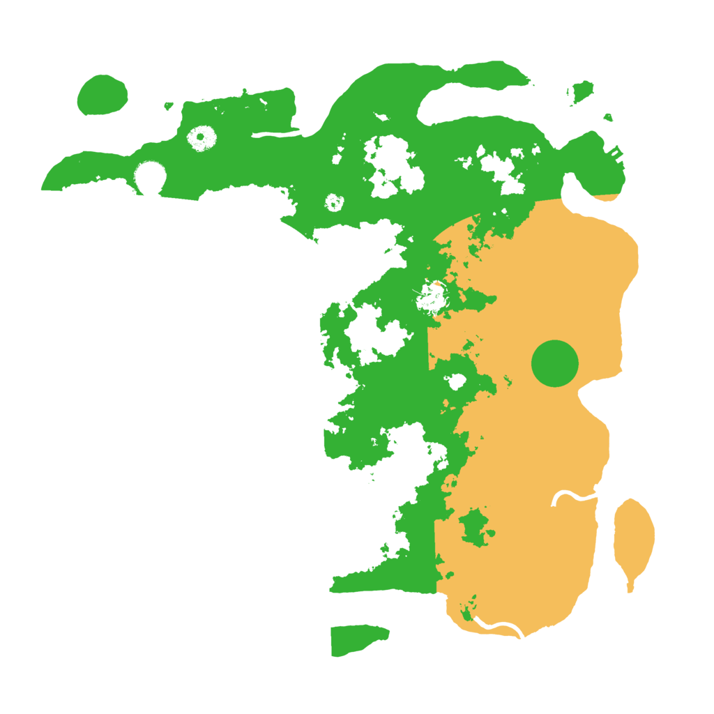 Biome Rust Map: Procedural Map, Size: 4000, Seed: 630652357