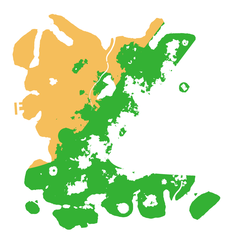 Biome Rust Map: Procedural Map, Size: 4000, Seed: 795961258