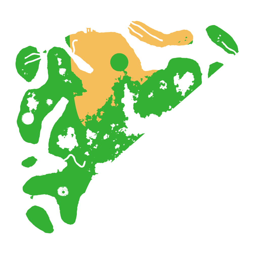 Biome Rust Map: Procedural Map, Size: 3800, Seed: 7519155