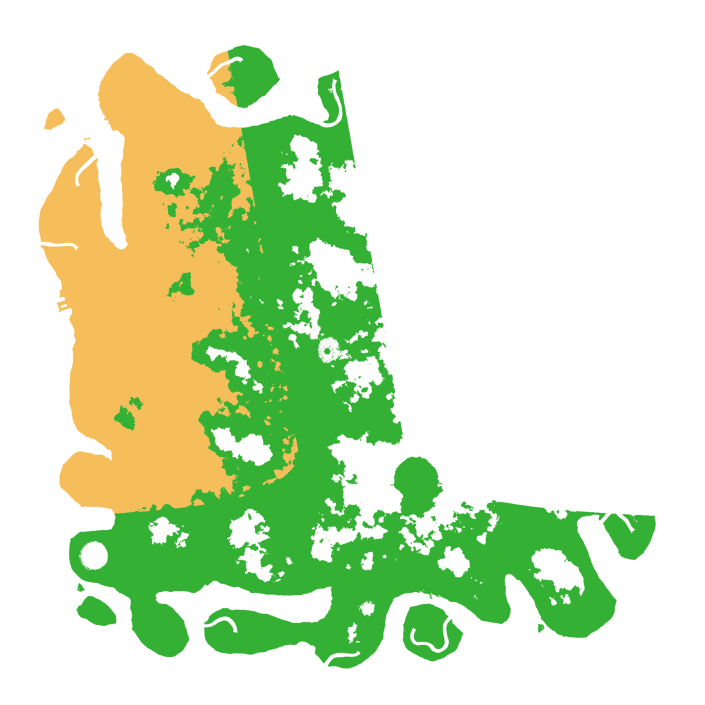 Biome Rust Map: Procedural Map, Size: 4500, Seed: 1098362036