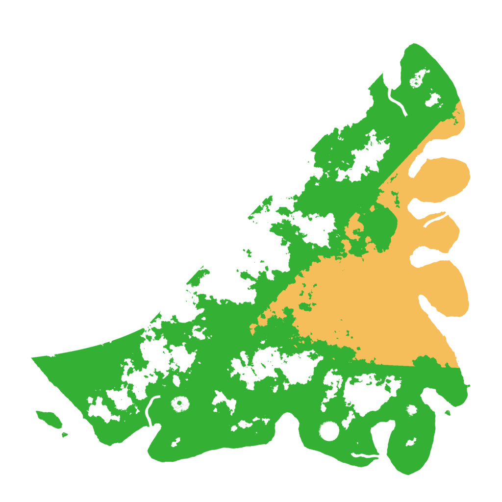 Biome Rust Map: Procedural Map, Size: 4500, Seed: 351188077