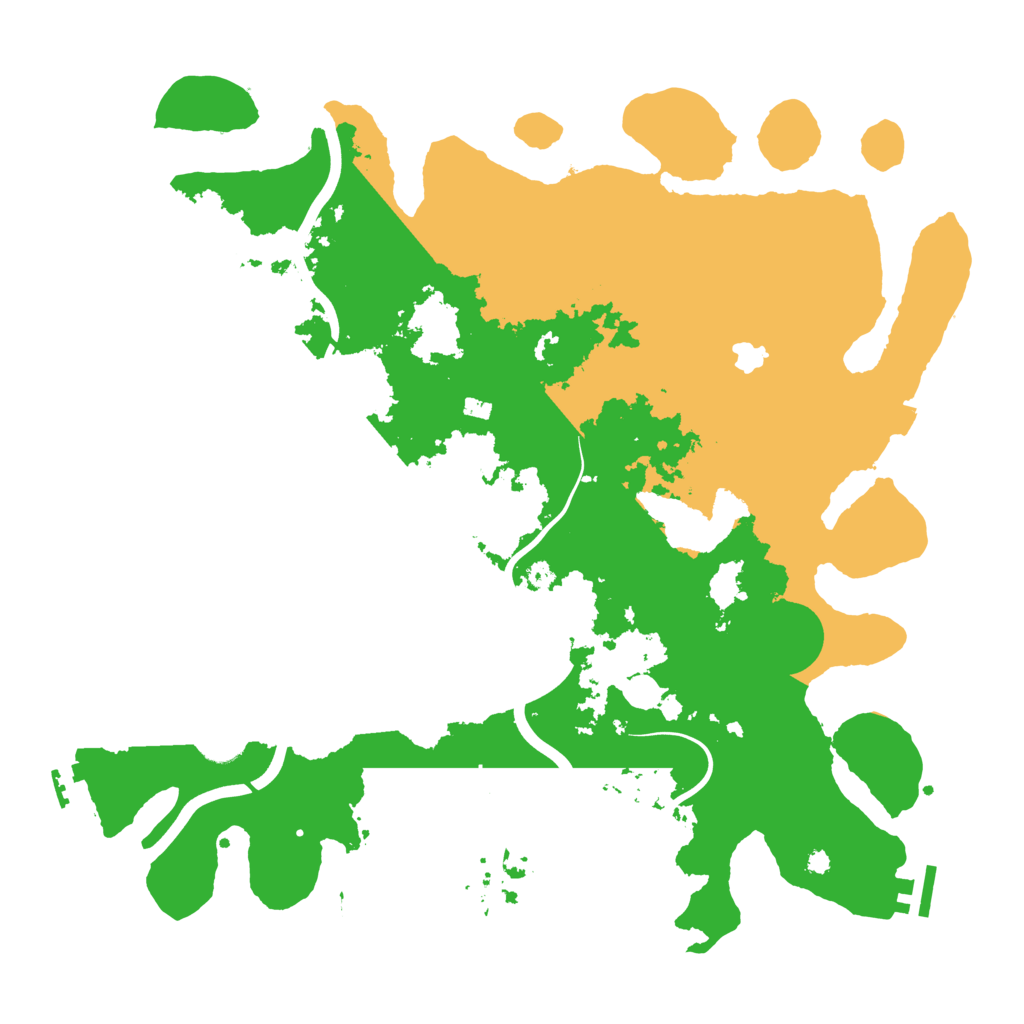 Biome Rust Map: Procedural Map, Size: 4000, Seed: 1803781261