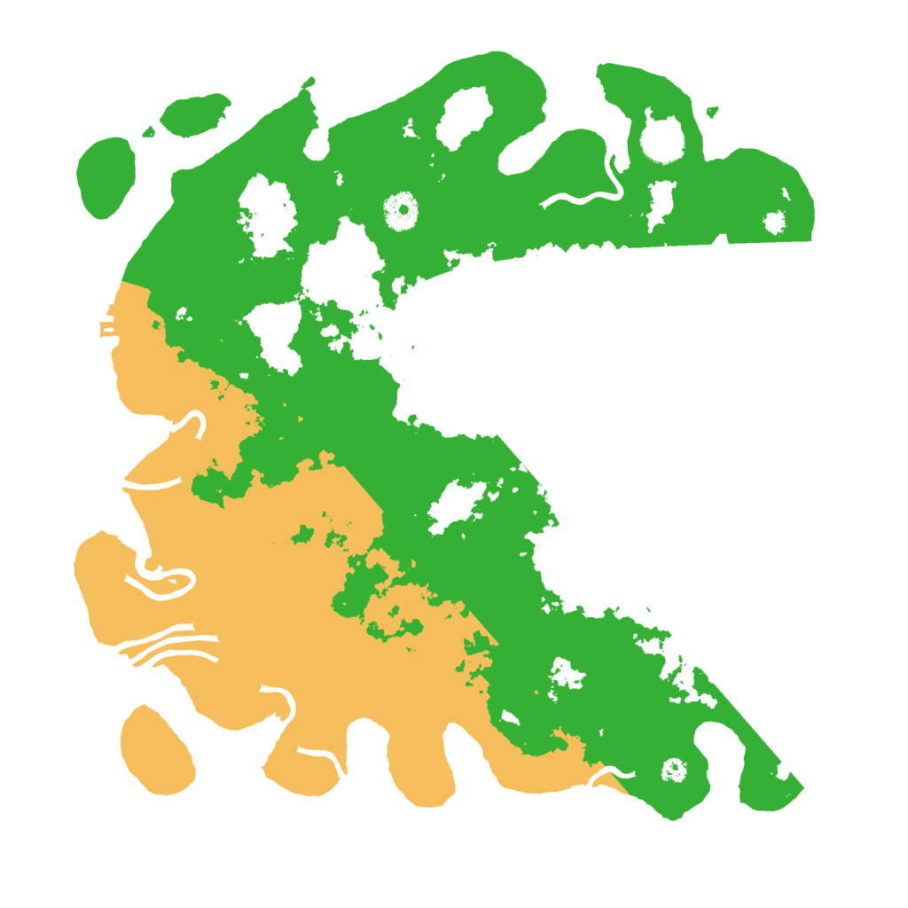 Biome Rust Map: Procedural Map, Size: 3700, Seed: 147