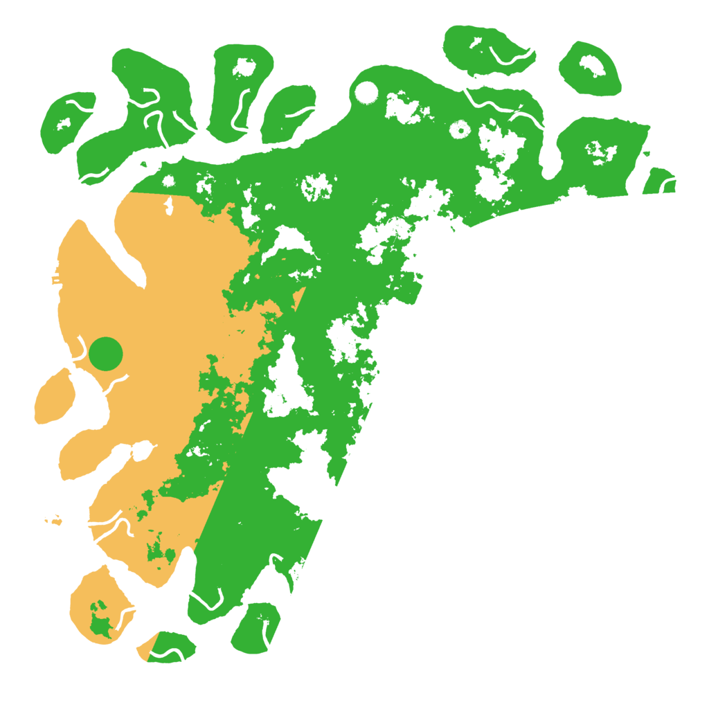 Biome Rust Map: Procedural Map, Size: 5500, Seed: 23