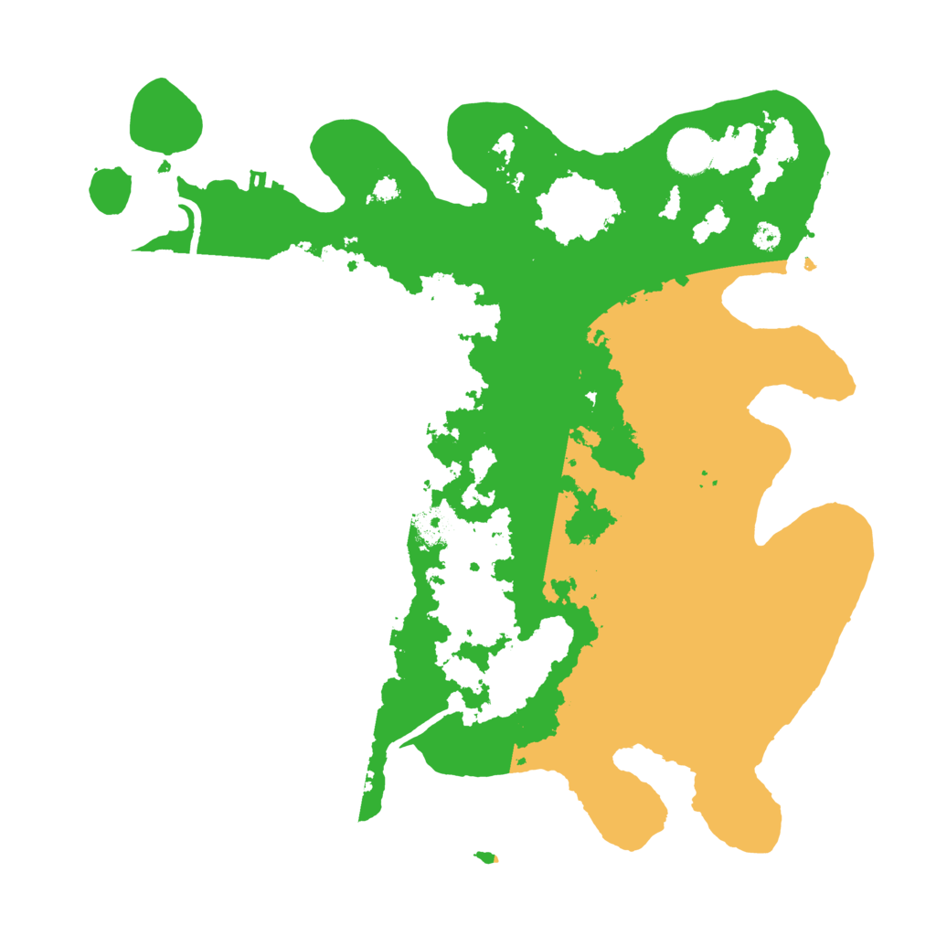 Biome Rust Map: Procedural Map, Size: 3500, Seed: 224842953