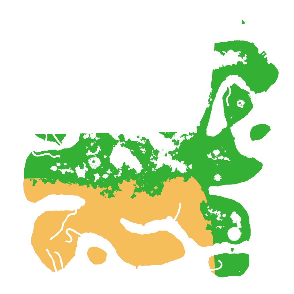 Biome Rust Map: Procedural Map, Size: 3850, Seed: 798296604