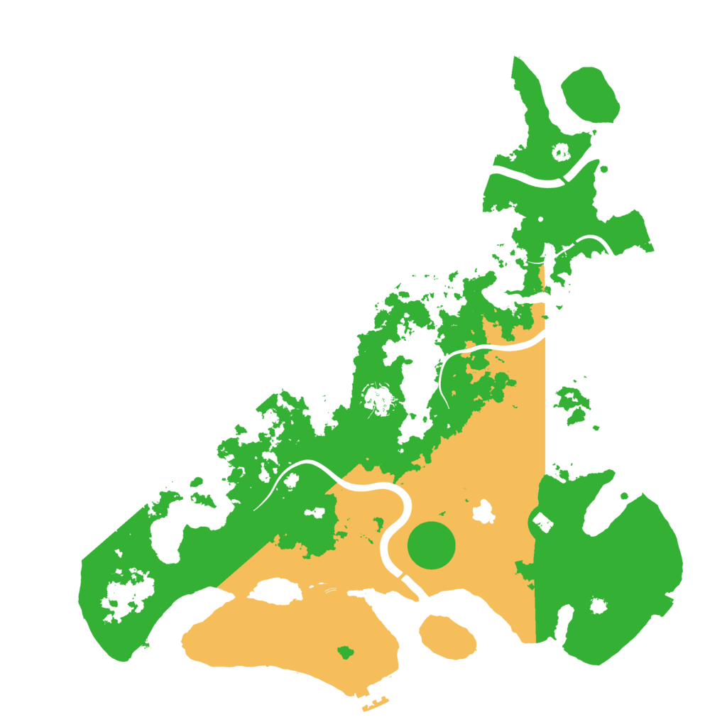 Biome Rust Map: Procedural Map, Size: 4000, Seed: 677969995