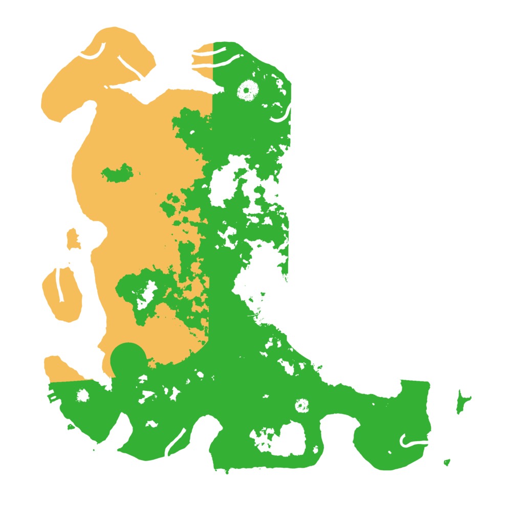 Biome Rust Map: Procedural Map, Size: 3800, Seed: 97331
