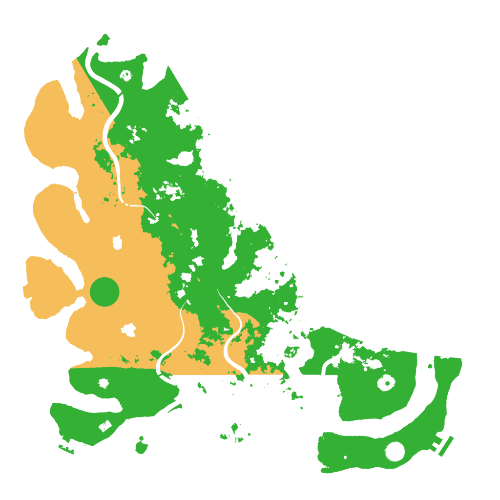 Biome Rust Map: Procedural Map, Size: 4500, Seed: 20322