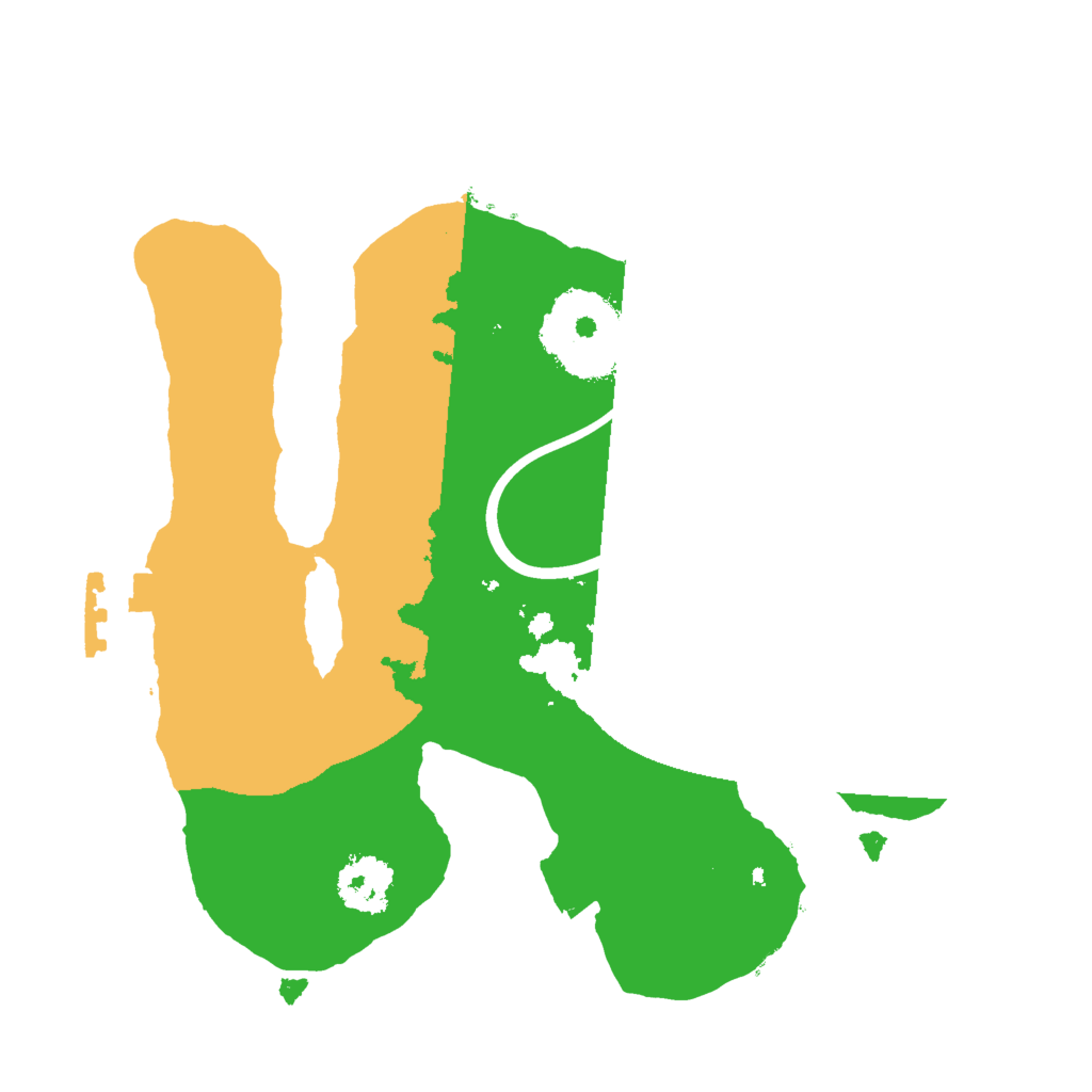 Biome Rust Map: Procedural Map, Size: 1969, Seed: 56243