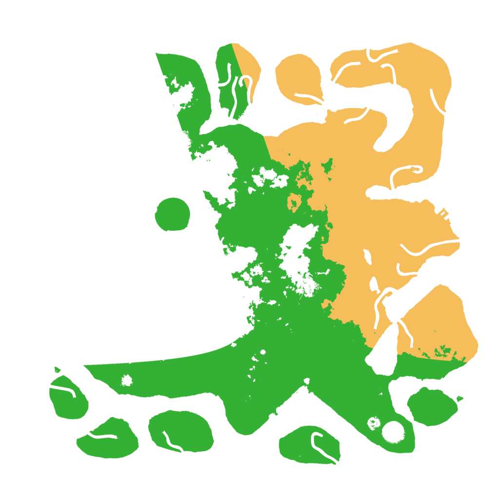 Biome Rust Map: Procedural Map, Size: 4000, Seed: 247