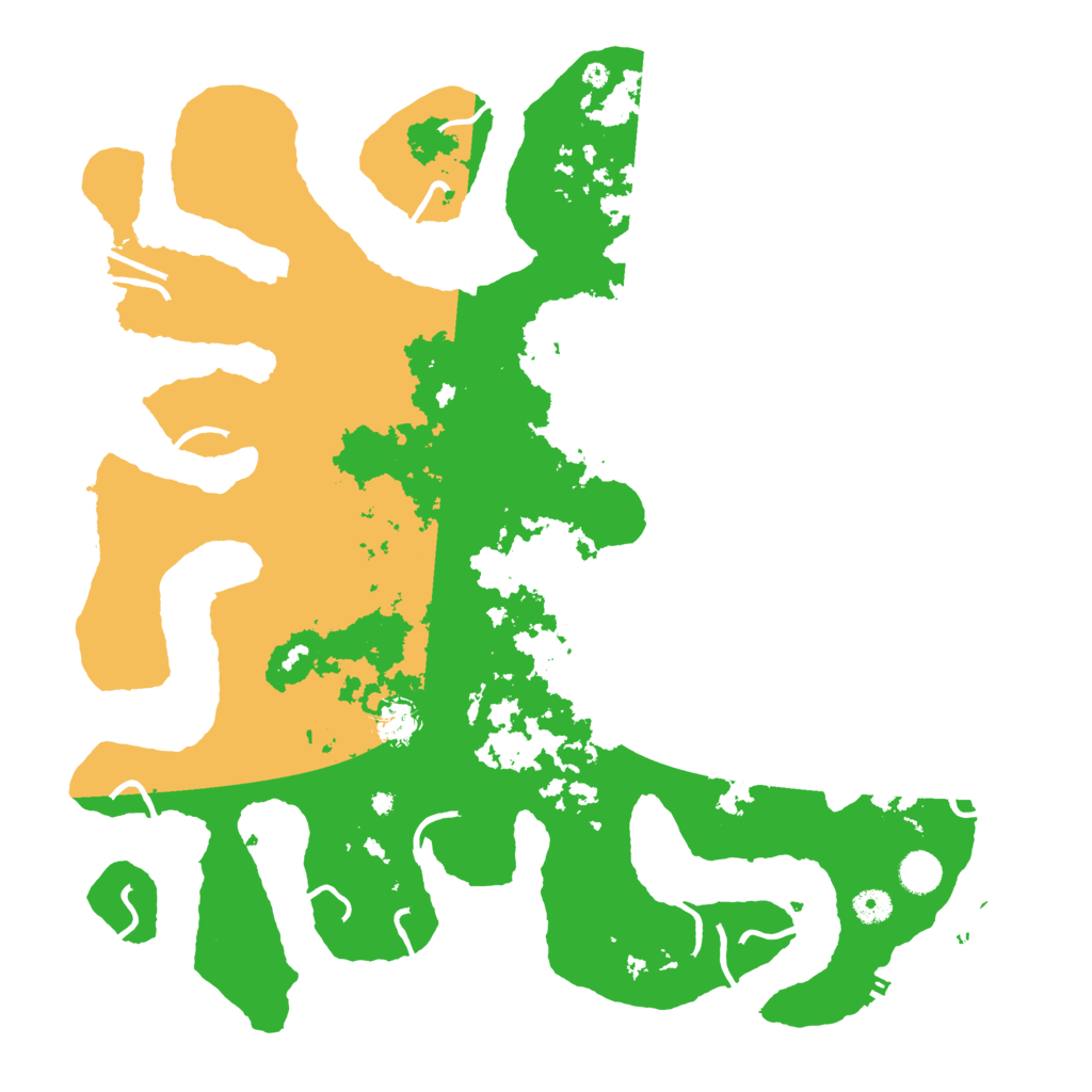 Biome Rust Map: Procedural Map, Size: 4500, Seed: 2015410653