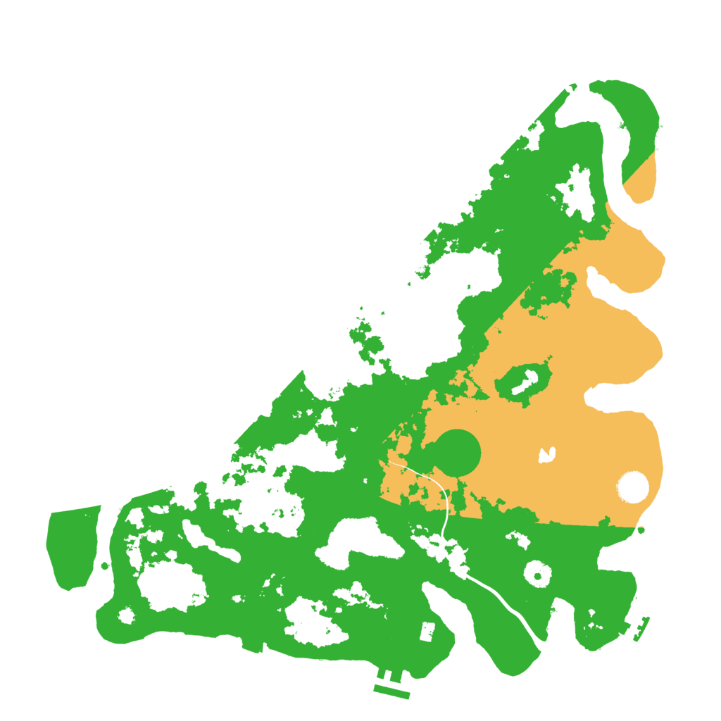 Biome Rust Map: Procedural Map, Size: 4000, Seed: 6784